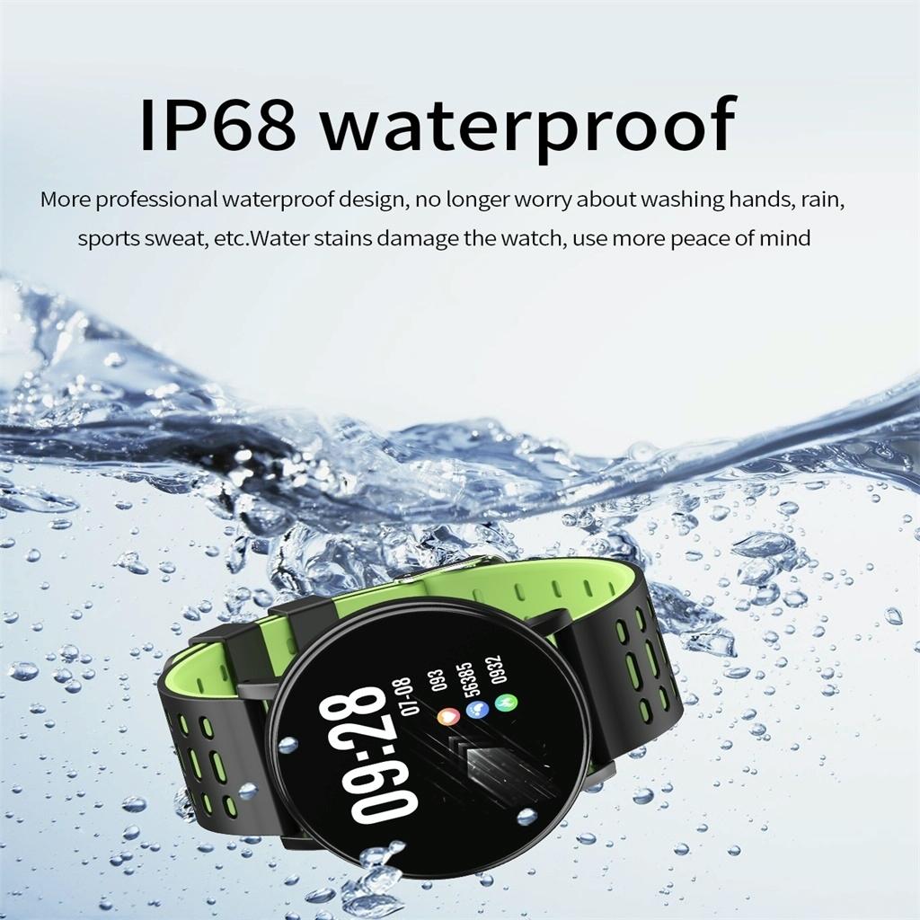 Smart Watch With Call Reminder And Health Monitoring - Black