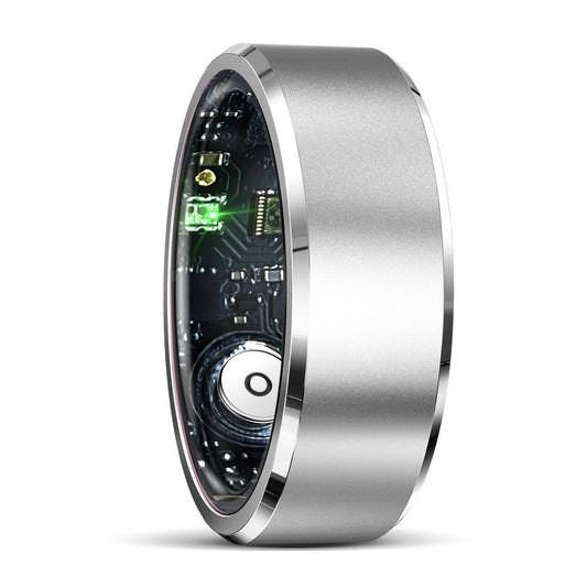 Smart Ring For Health Monitoring & Multiple Sports - R5 Size 9 - Silver