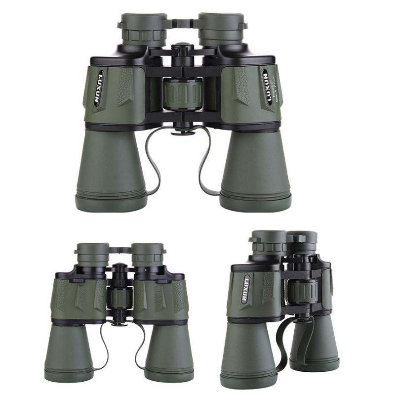 High Power Outdoor Binoculars for Low Light Night Vision - 20x50 - Black