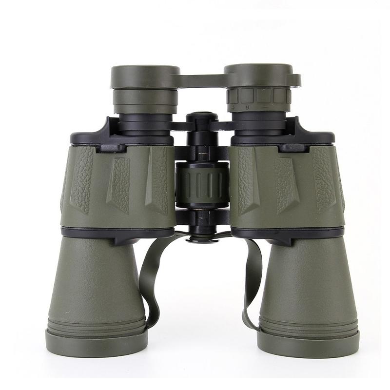 High Power Outdoor Binoculars for Low Light Night Vision - 20x50 - Black