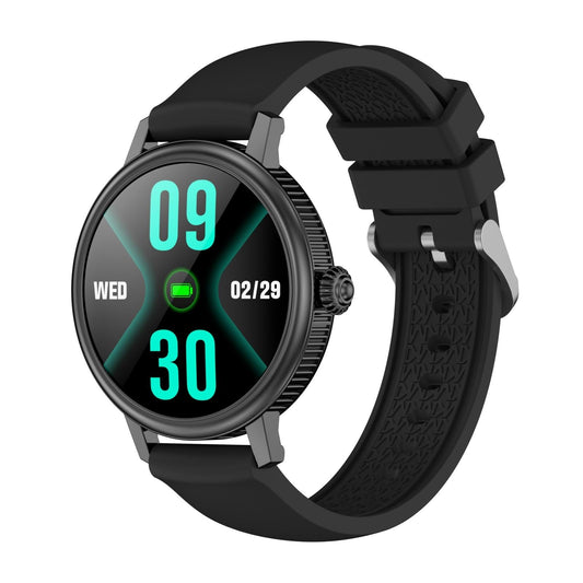 Smart Silicone Screen Watch - Black