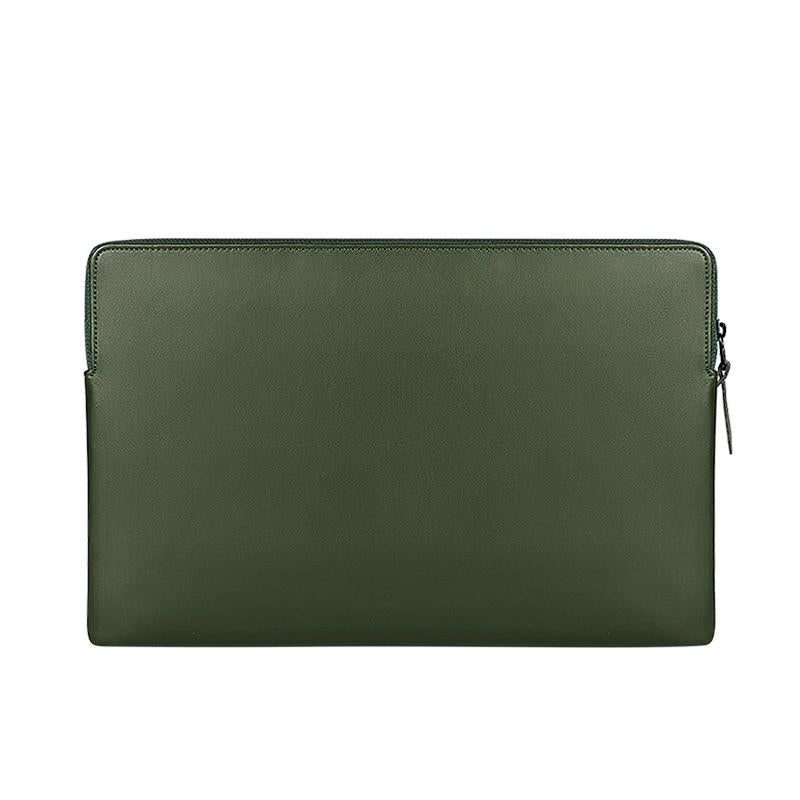 14.1-15.4 Inch Thin and Light Laptop Liner Bag with Pu Material - Cowhide Yellow