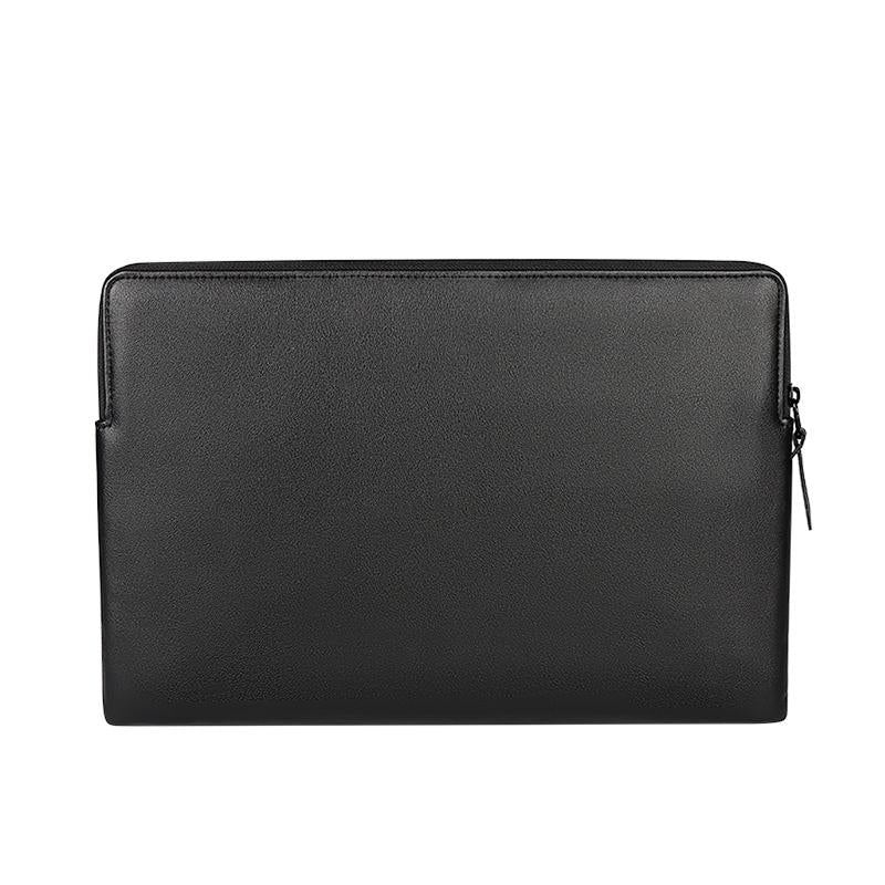 14.1-15.4 Inch Thin and Light Laptop Liner Bag with Pu Material - Cowhide Yellow
