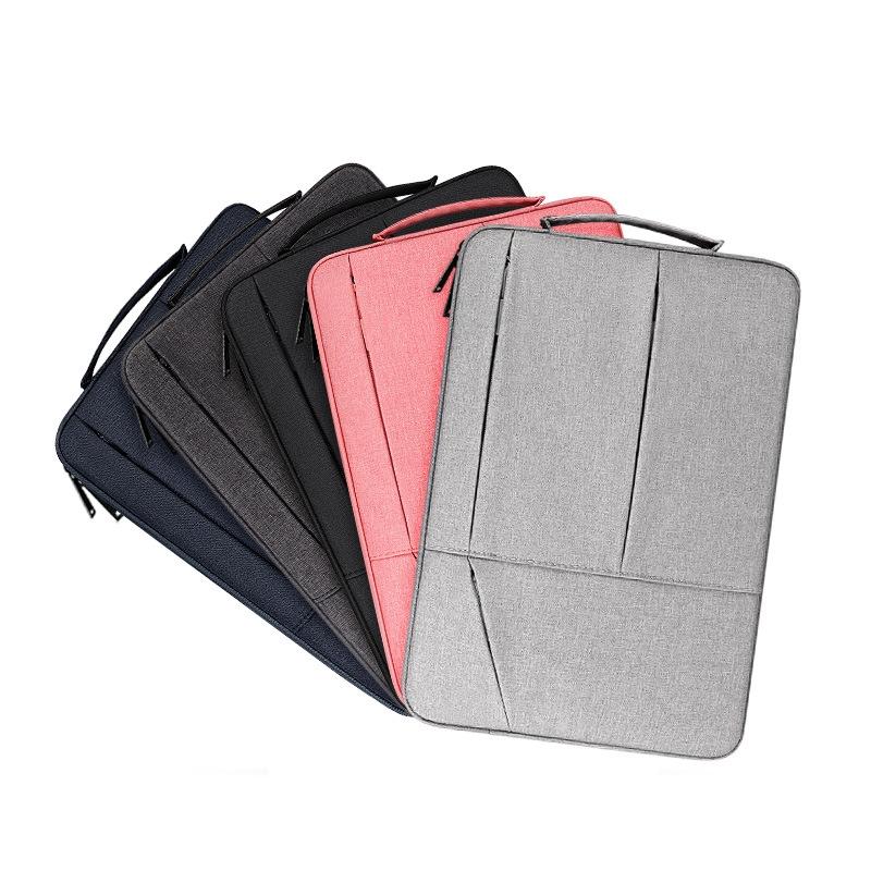 Waterproof Laptop Handbag - 15.6 Inches Shock-absorbing & Large-capacity - Grey