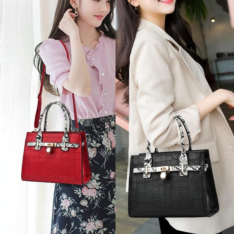 Large Capacity 2-in-1 Stone Pattern Bags - Versatile and Spacious - Khaki