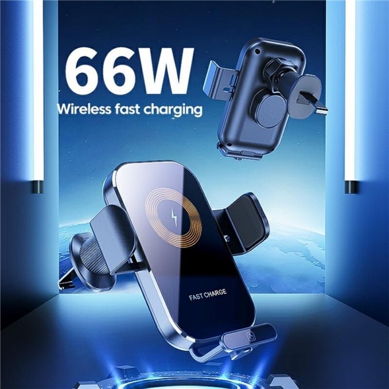 Intelligent Wireless Car Vent Charger - 66w High Power - Tarnish