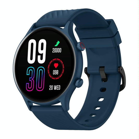 1.39 Inch Screen Ip68 Smart Watch Supports Voice Calling / Health Monitoring - Blue