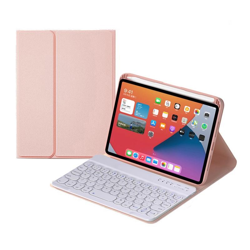 Detachable Bluetooth Keyboard Leather Case For Ipad Mini 6 With Holder - Dark Green