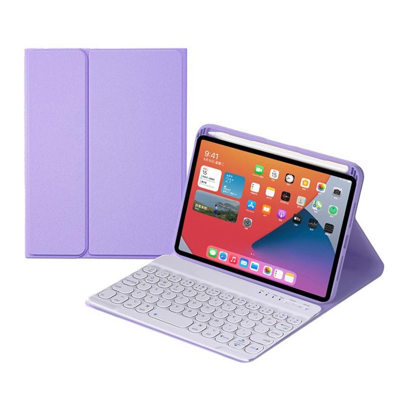 Detachable Bluetooth Keyboard Leather Case For Ipad Mini 6 With Holder - Dark Green