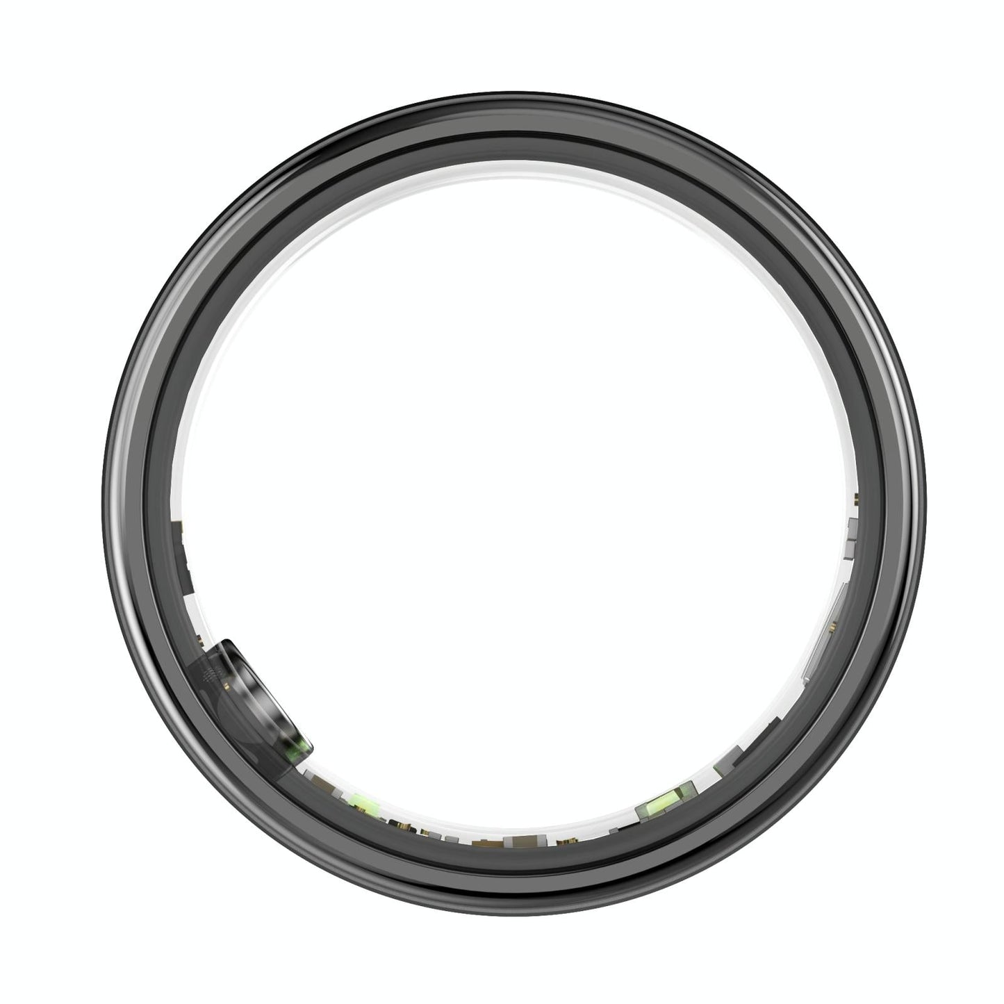 Smart Ring With Heart Rate Blood Oxygen & Sleep Monitoring - Size 12 - Gold