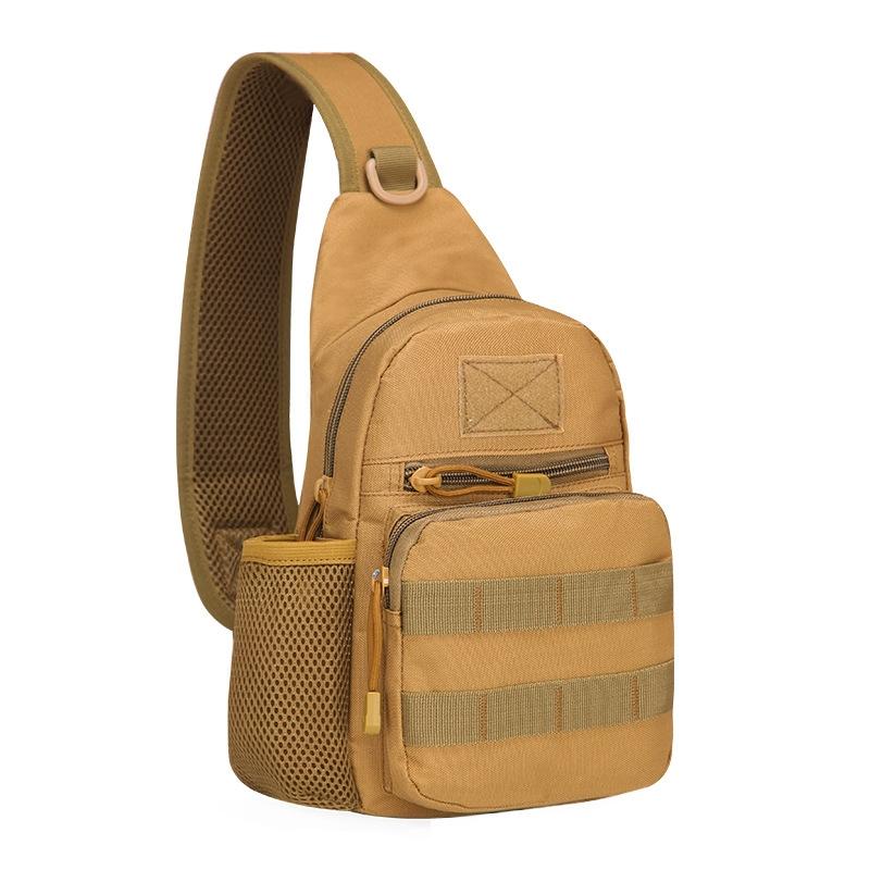 Portable One Shoulder Water Bottle Bag For Outdoor Cycling - Army Green