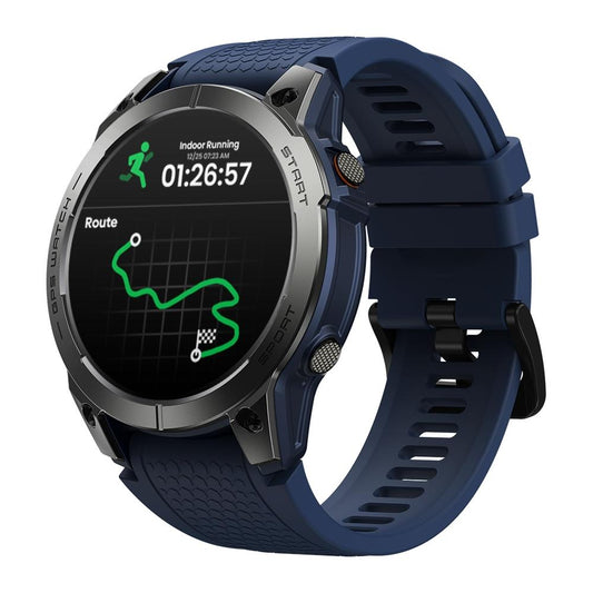 1.43 Inch Amoled Screen Sports Smart Watch Support Bluetooth Call - Blue