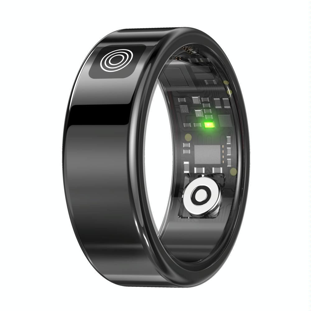 Smart Ring Hand Gestures Health Monitoring Sports Modes Size 12 - Gold