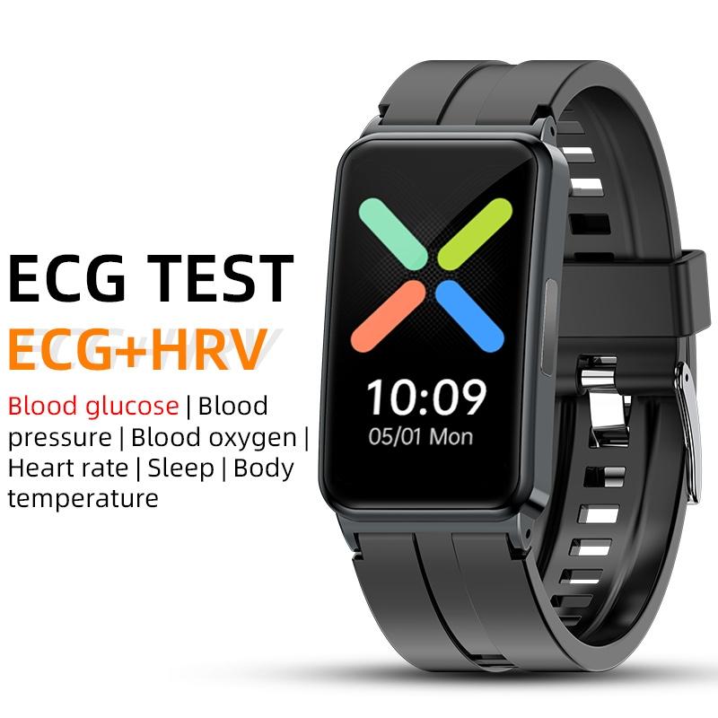 Smart Watch With Heart Rate And Blood Pressure Monitoring - Colour Screen - Pink