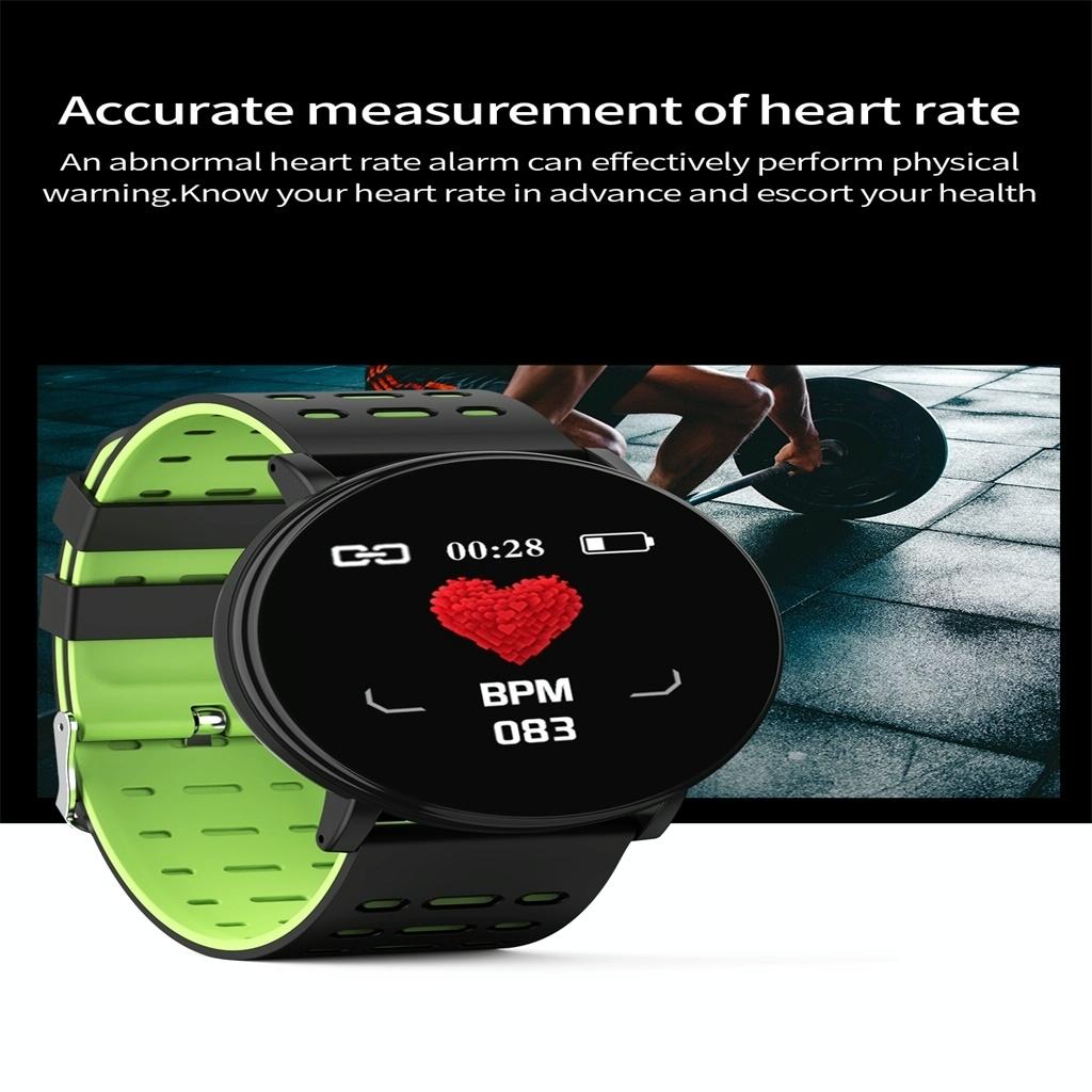 Smart Watch With Call Reminder And Health Monitoring - Blue