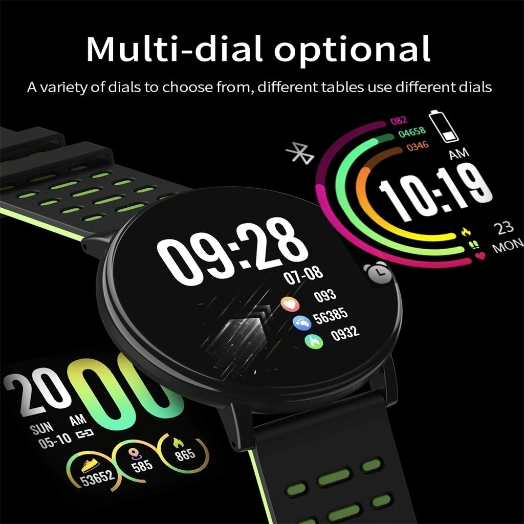 Smart Watch With Call Reminder And Health Monitoring - Blue