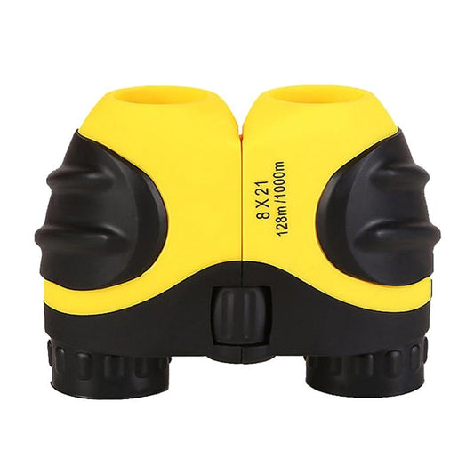 Mini Hd Binoculars for Children - Compact and High-quality - Yellow