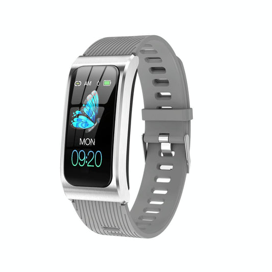 Waterproof Smart Watch With Heart Rate And Sleep Monitoring - Gray