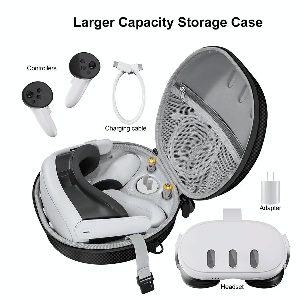 Meta Quest 3 Carrying Bag - Protective & Portable - Grey