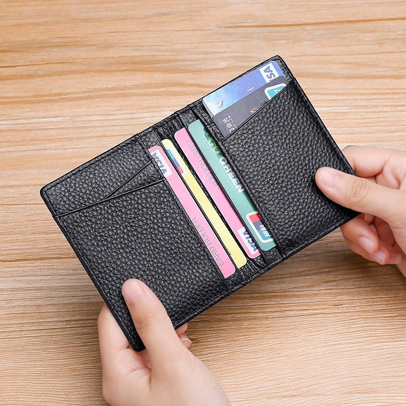 Multi-card Rfid Defense Bag for Ids - Dark Brown