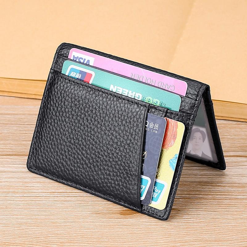 Multi-card Rfid Defense Bag for Ids - Dark Brown
