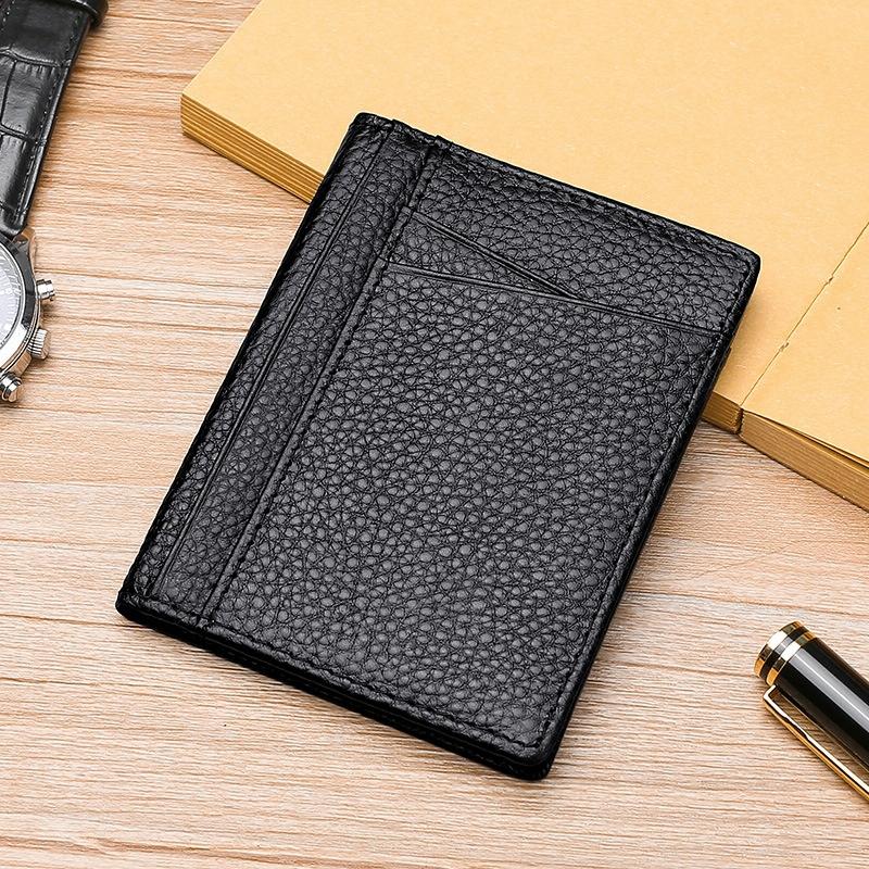 Multi-card Rfid Defense Bag for Ids - Dark Brown