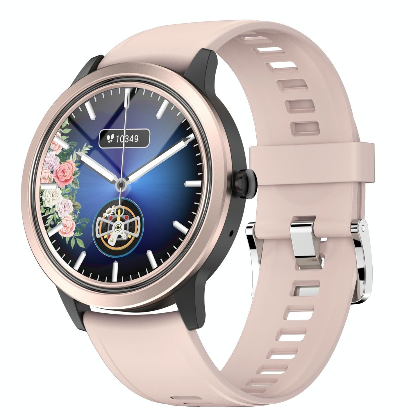 1.32 Inch Ips Hd Screen Smart Watch Support Bluetooth Calling / Blood Pressure Monitoring - Black