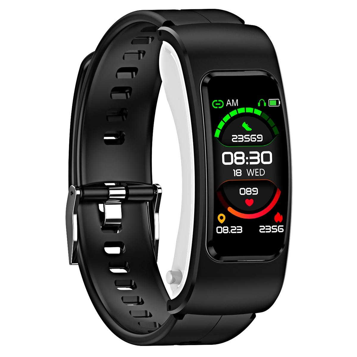 1.08 Inch Waterproof Smart Watch With Bluetooth Call - Silver