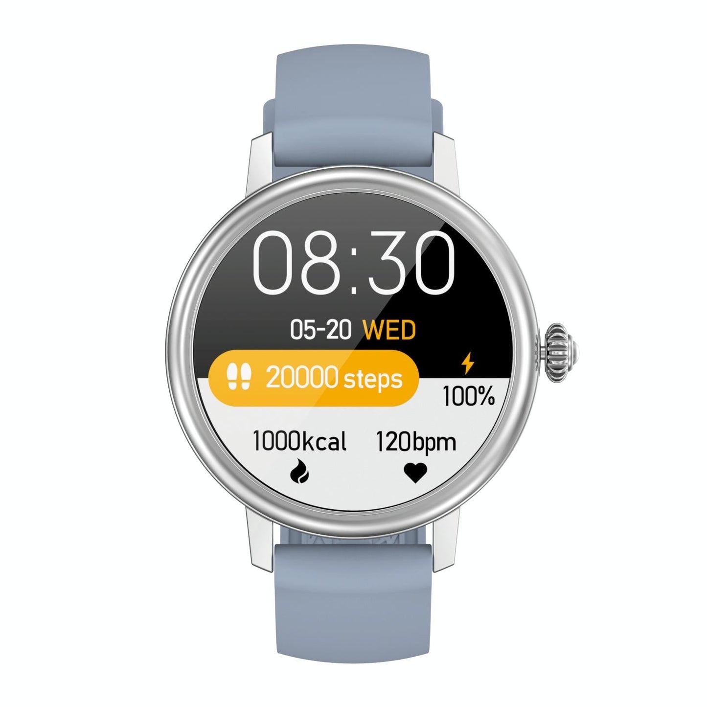 Smart Silicone Screen Watch - Pink