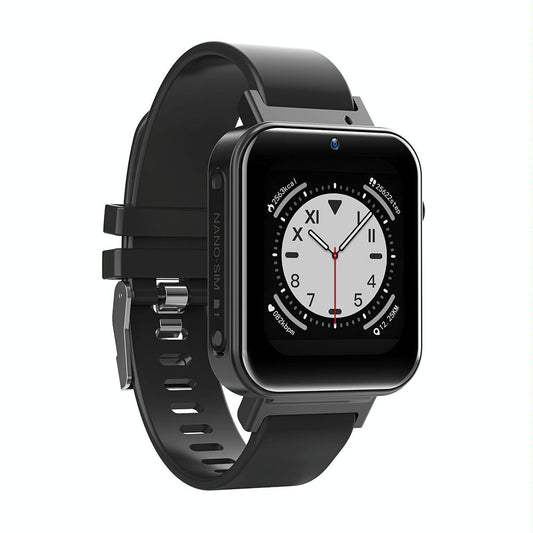 1.75 Inch Ips Smart Watch With Video Chat & Sim Calling 1Gb+16Gb Memory Black