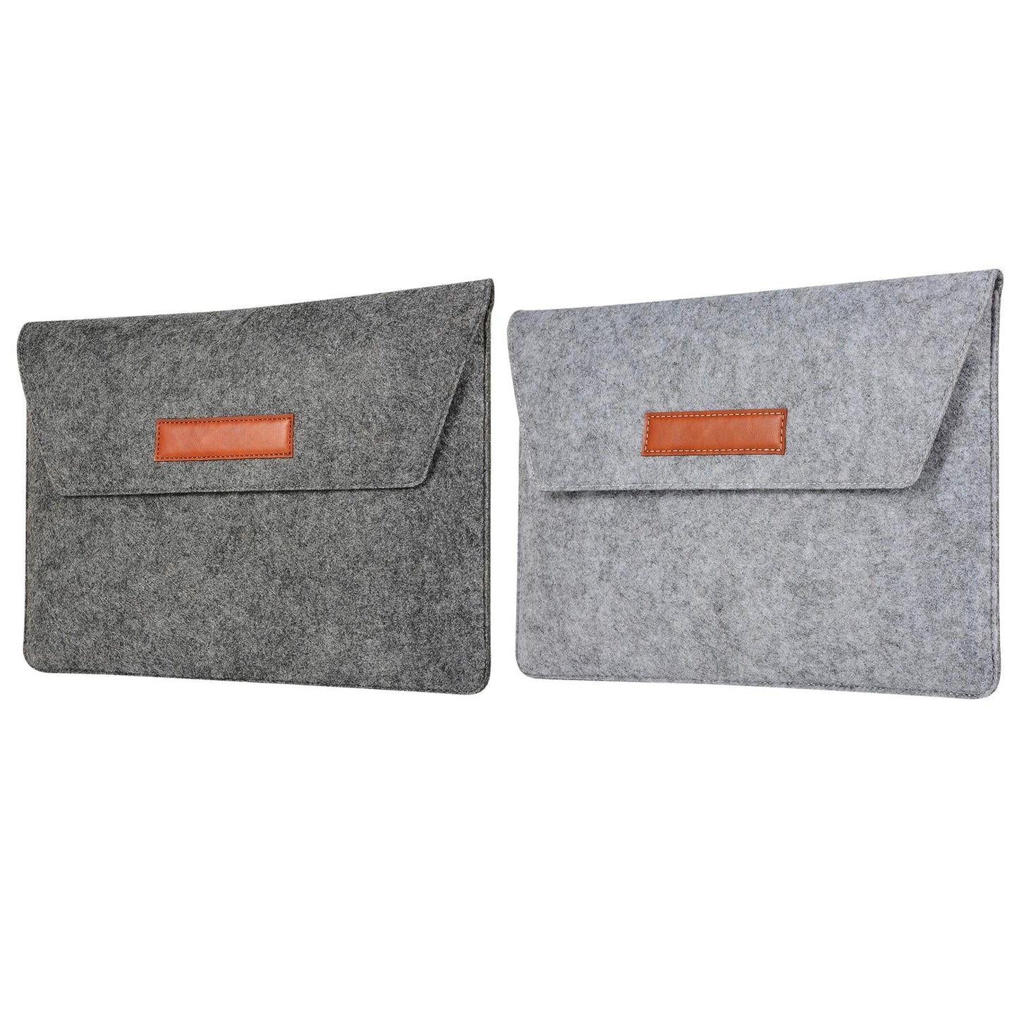 13 Inch Felt Computer Bag for Notebook Protection - Grey