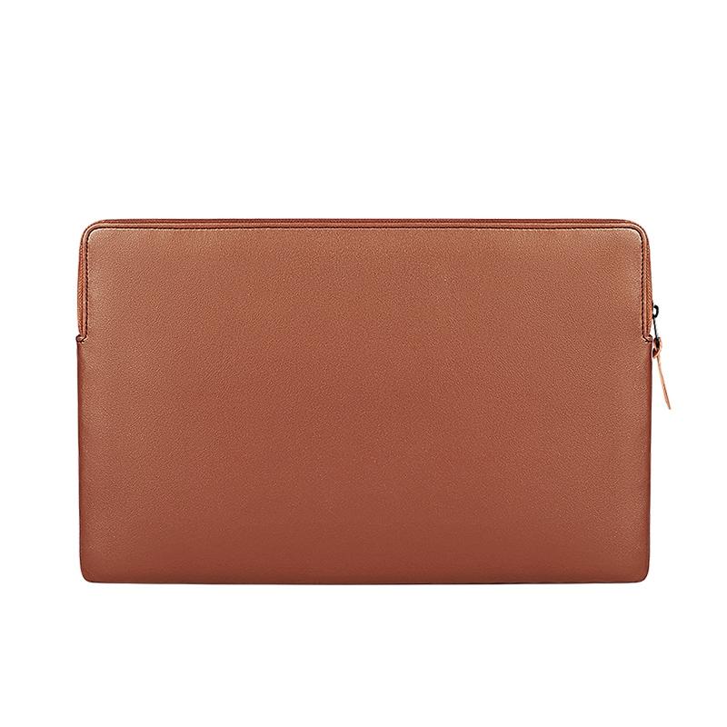 14.1-15.4 Inch Thin and Light Laptop Liner Bag with Pu Material - Black
