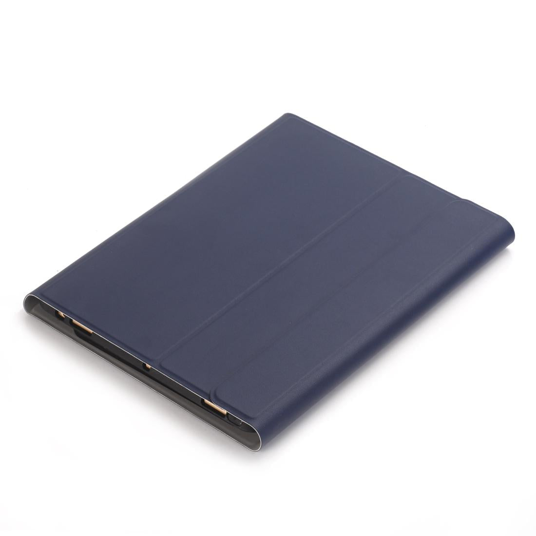 Ultra-Thin Bluetooth Keyboard Leather Case For Ipad Air / Pro 10.5 With Pen Slot & Holder - Black