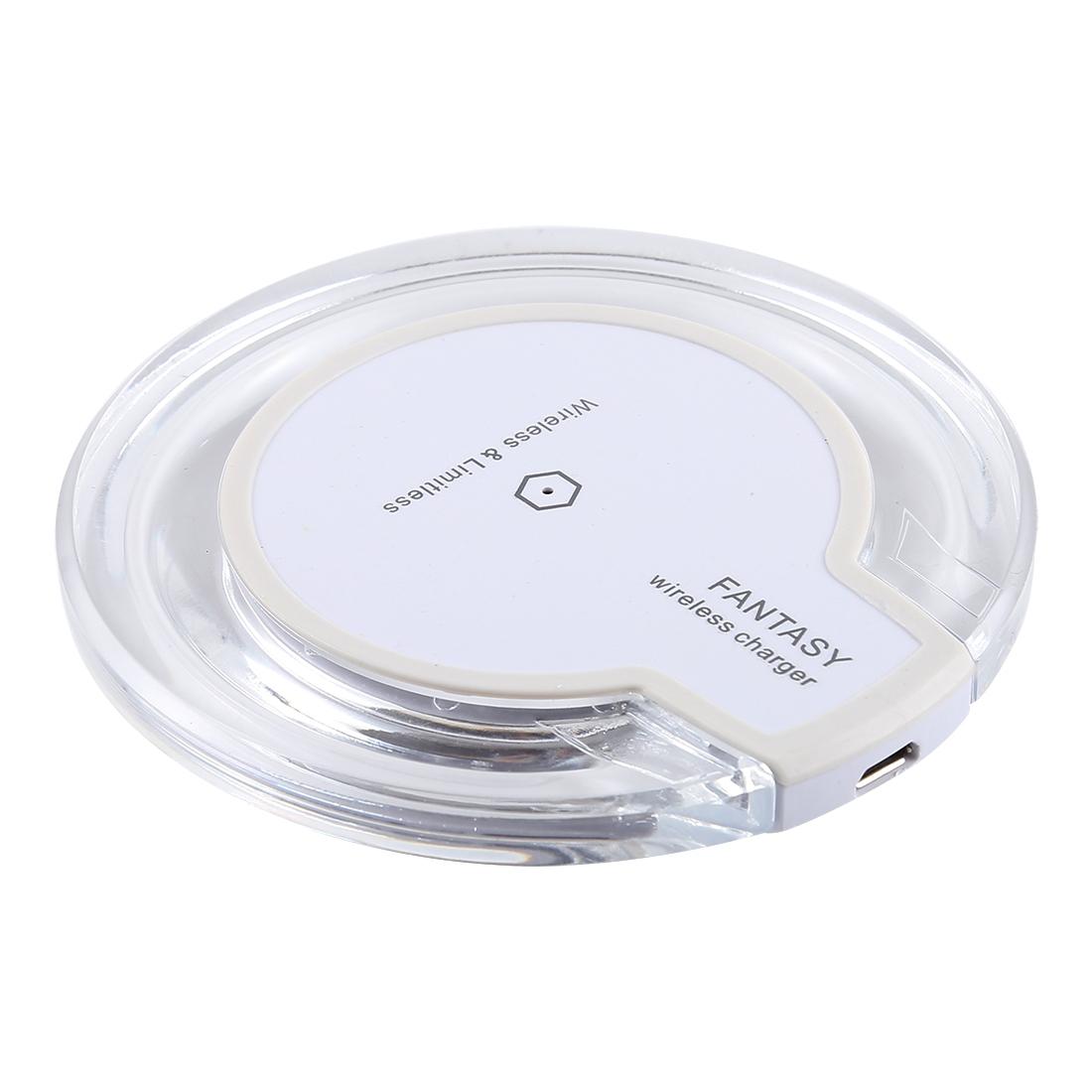 Ultra Thin Wireless Charger For Qi Standard Phones - Black