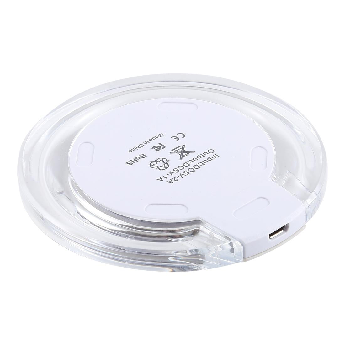Ultra Thin Wireless Charger For Qi Standard Phones - Black