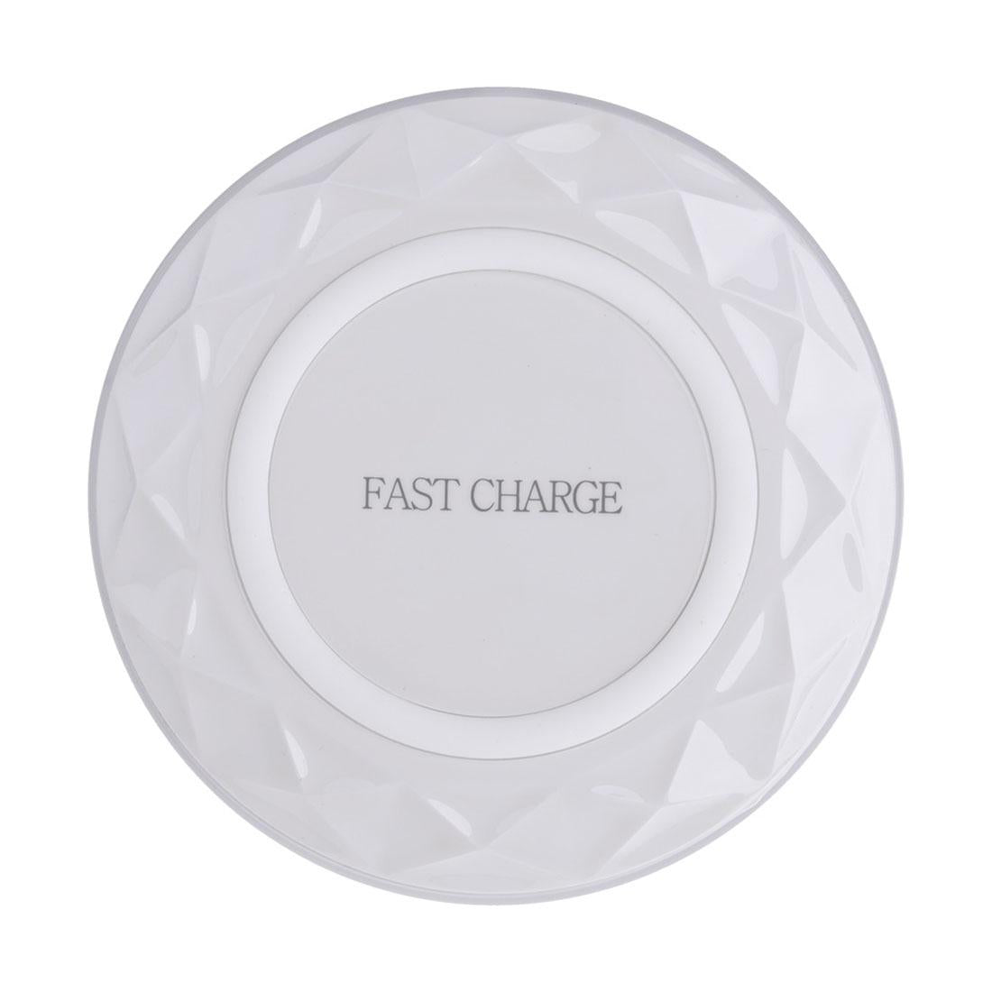 1M Fast Charging Wireless Charger Diamond Qi Standard - Black