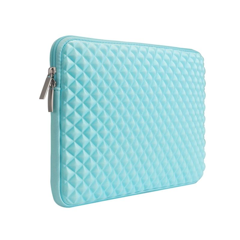 12-13 Inch Diamond Texture Laptop Liner Bag In Black - Lb0146B