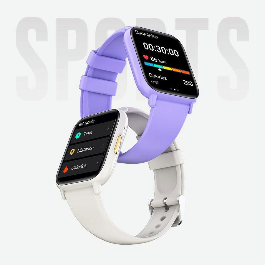 1.83 Inch Ip68 Waterproof Smart Watch Support Body Temperature Monitoring / Heart Rate / Blood Oxygen / Blood Pressure Monitoring - Black