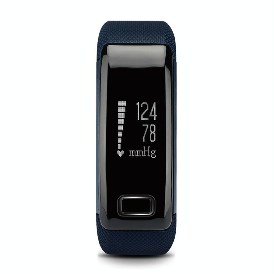 Smart Oled Bracelet - Waterproof Pedometer Bp Hr Blood Oxygen - Android / Ios - Black