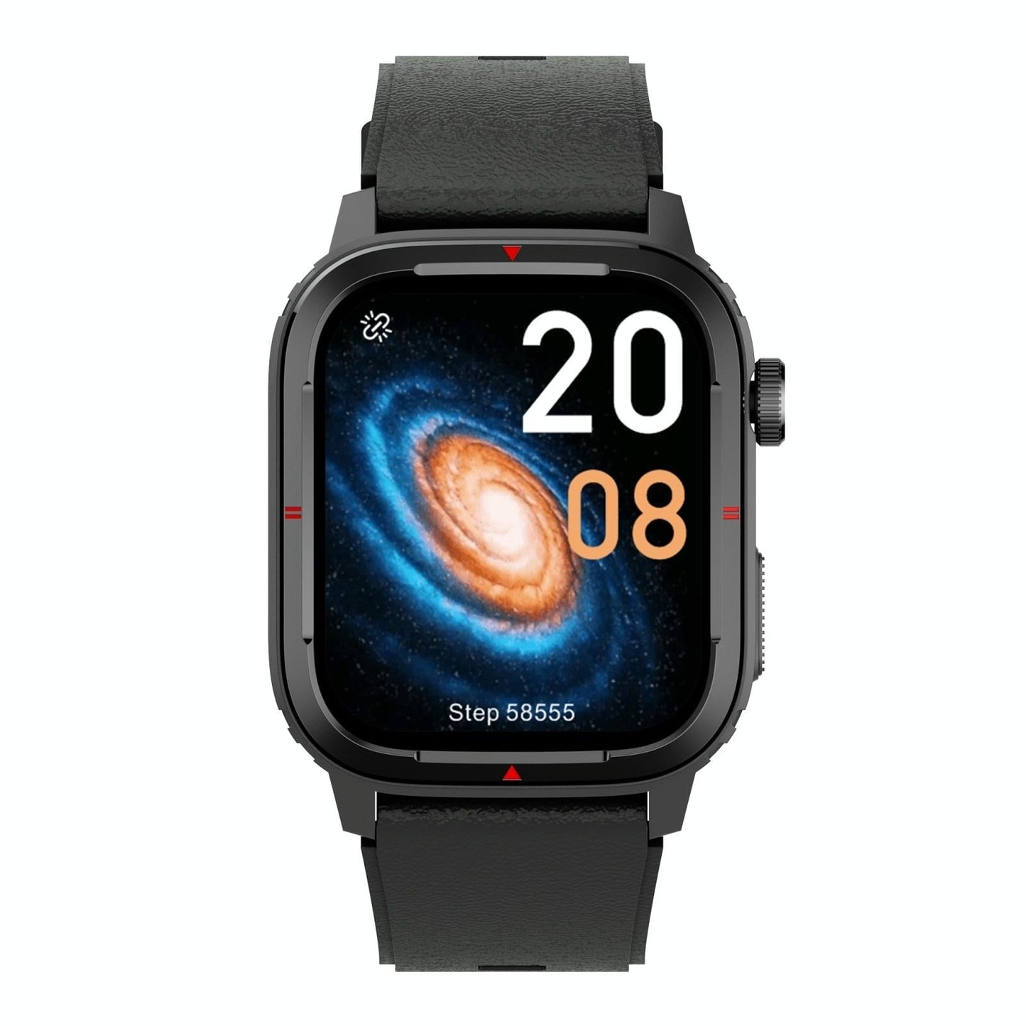 1.7 Inch Tft Hd Screen Smart Watch Support Bluetooth Calling / Blood Pressure Monitoring - Grey