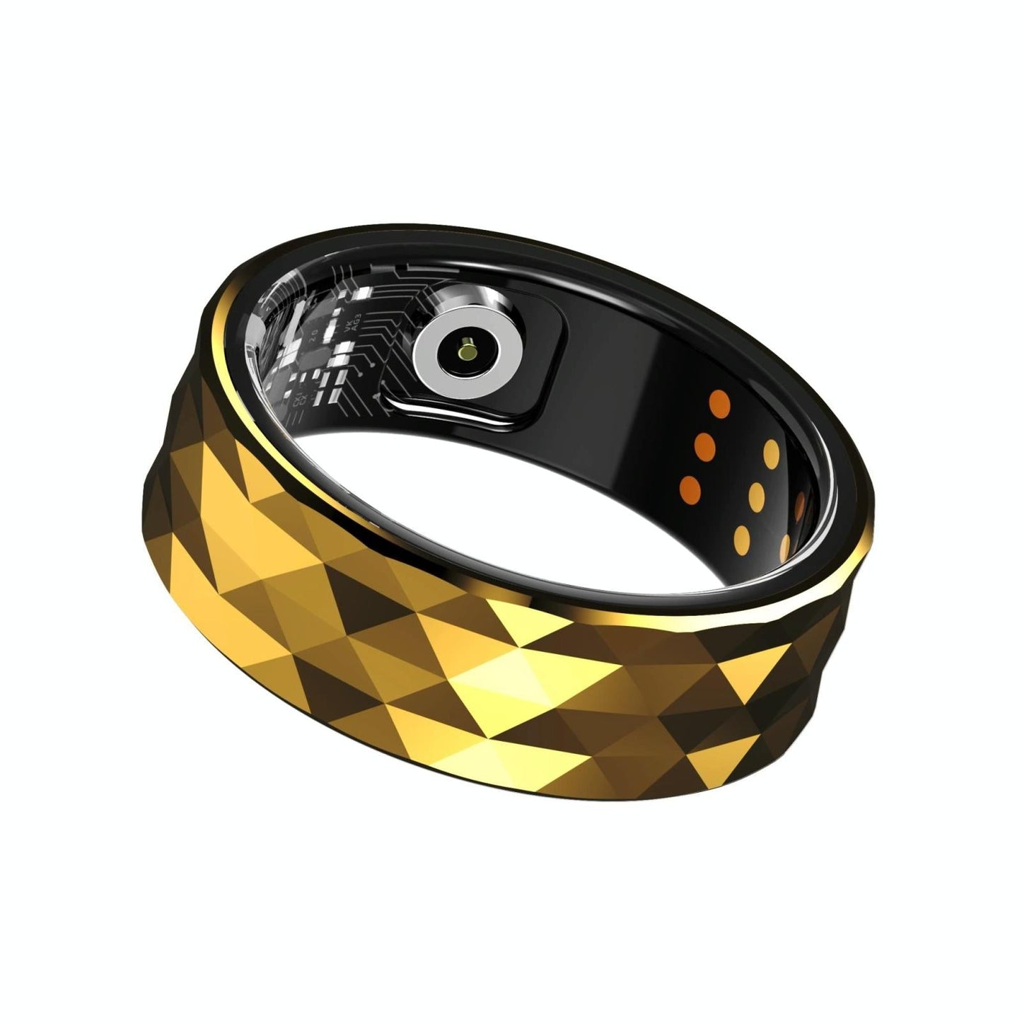 Smart Ring For Health Monitoring And Exercise - R12M Size 18 - Silver
