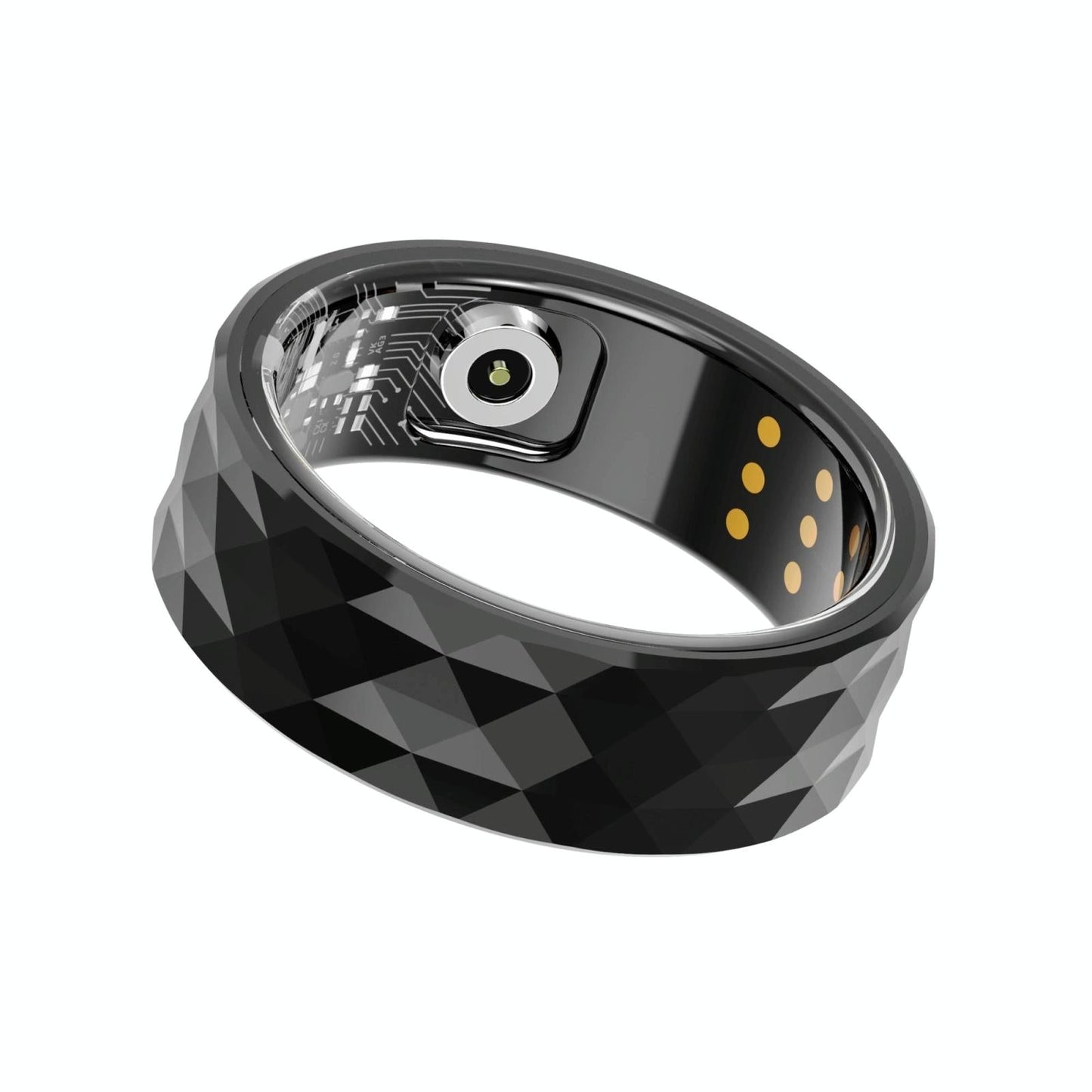 Smart Ring For Health Monitoring And Exercise - R12M Size 18 - Silver