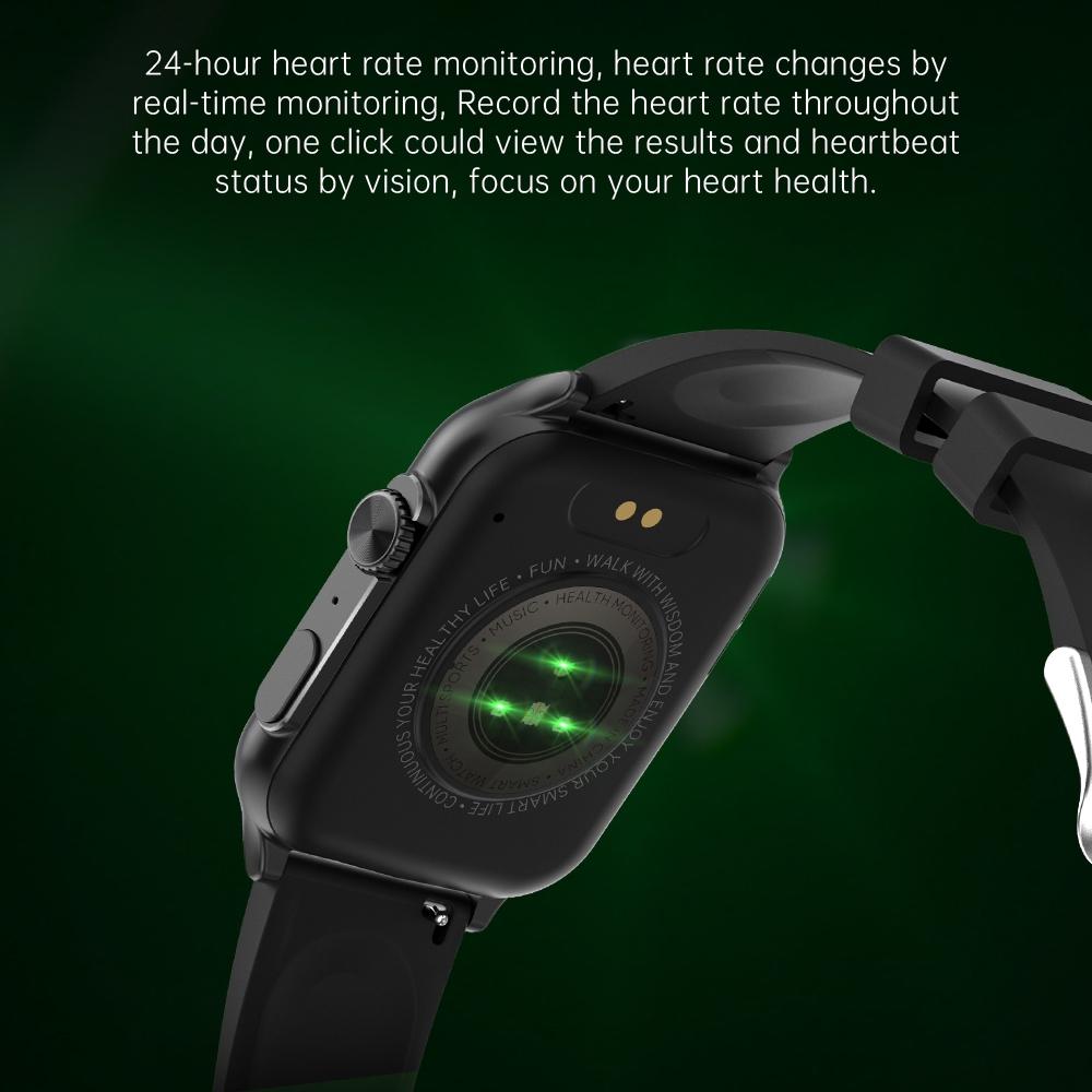 1.96 Inch Ips Screen Smart Watch Supports Bluetooth Calls / Blood Oxygen Monitoring - Silver