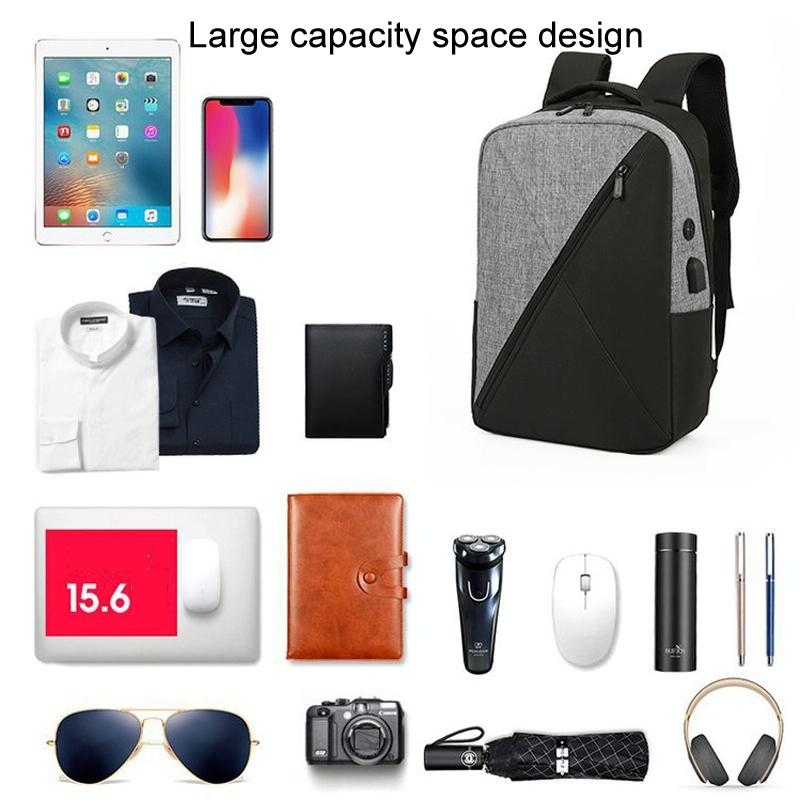 Versatile 3-in-1 Usb Business Bag - Compact and Functional - Navy Blue