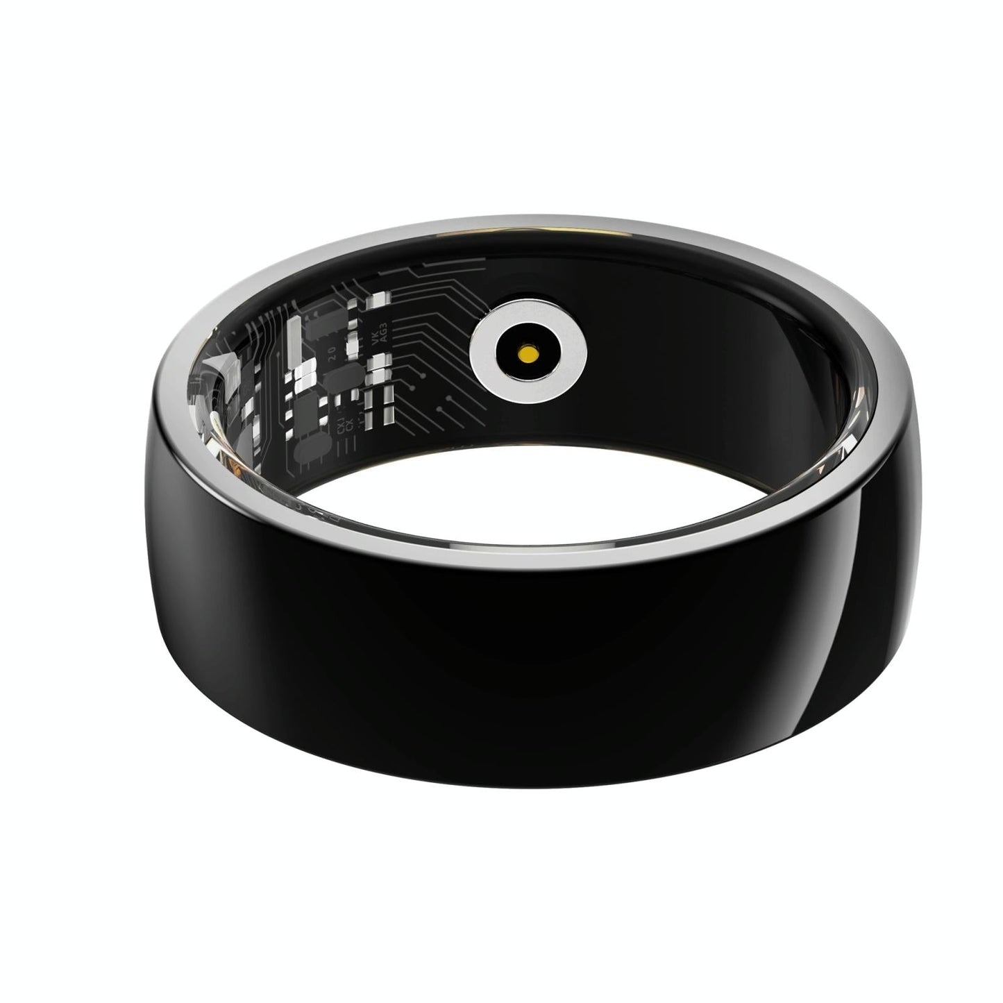 Smart Ring For Health Monitoring And Family Care - Size 20 - Silver