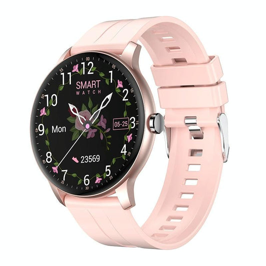 Waterproof Smart Watch With Colour Screen - Ip67 - Pink