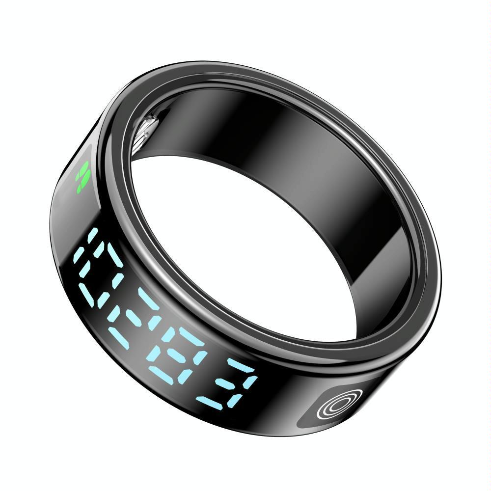 Smart Ring Gesture Control Health Monitoring Multiple Sports Size 11 - Silver