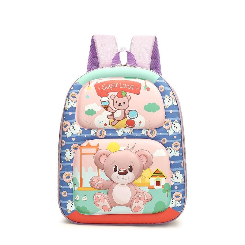 Kindergarten 3d Cartoon School Bag - Ideal for Little Ones - Monkey
