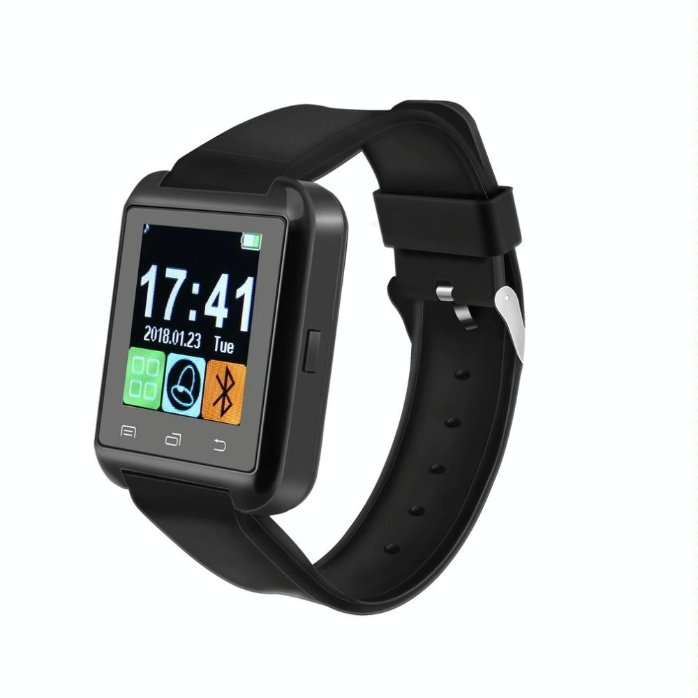 Portable Multifunctional Bluetooth V3.0 + Edr Smart Wrist Watch Red