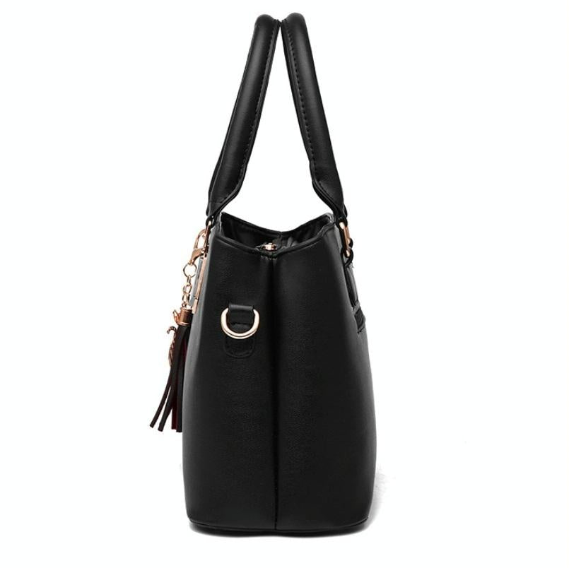 Women 2-in-1 Casual Messenger Bag - Large Capacity - Black